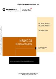MC68HC908GR4 数据规格书 1
