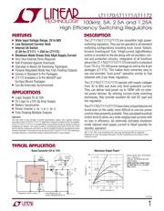 LT1170HVCQ#PBF Datenblatt PDF
