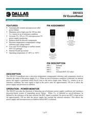 DS1833-10+ datasheet.datasheet_page 1