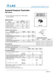 LMBT2907LT1 数据规格书 1