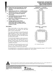 SN74ABT2827 数据规格书 1