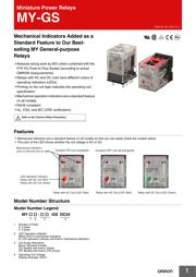 MY4N-GS DC24 datasheet.datasheet_page 1