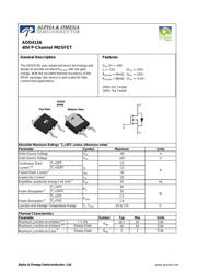 AOD413A datasheet.datasheet_page 1