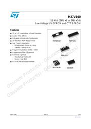 M27V160-100XF1 datasheet.datasheet_page 1