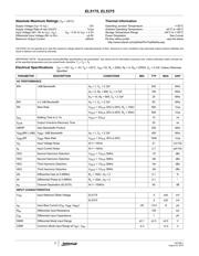 EL5375IUZ datasheet.datasheet_page 2