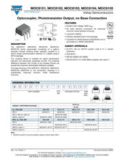 MOC8102 Datenblatt PDF