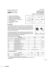 IRLR024NTRPBF Datenblatt PDF