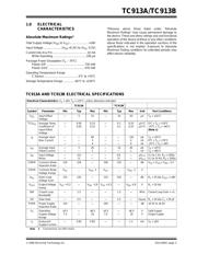 TC913BCPA 数据规格书 3