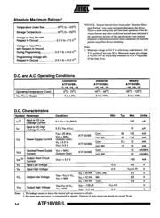 ATF16V8B-25NI 数据规格书 2