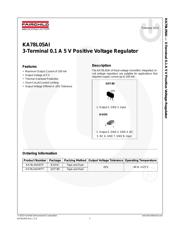 KA78L05AIMTF datasheet.datasheet_page 1