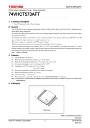 74VHCT573AFT(BE) datasheet.datasheet_page 1