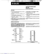 Z84C2010PEG datasheet.datasheet_page 1