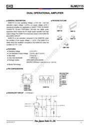 NJM2115V-TE1 datasheet.datasheet_page 1