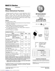 MAC15A6 Datenblatt PDF