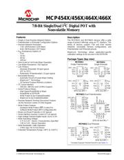 MCP4541-502E/MS 数据规格书 1