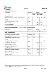 BSP324 datasheet.datasheet_page 2