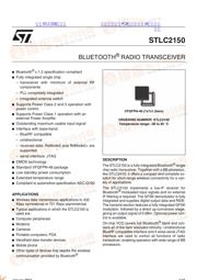 STLC2150 datasheet.datasheet_page 1