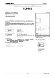 TLP180(TPL,F) Datenblatt PDF