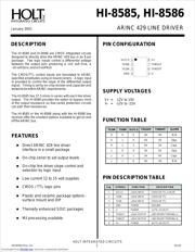 HI-8585 datasheet.datasheet_page 1