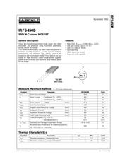 IRFS450B datasheet.datasheet_page 1