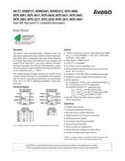 HCPL0611 Datenblatt PDF