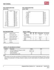 IS61C256AL-12TLI datasheet.datasheet_page 2