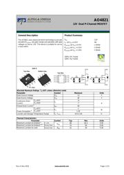 AO4821 datasheet.datasheet_page 1