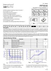 IRF6646PBF datasheet.datasheet_page 1