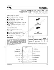TSM104AIDT 数据规格书 1