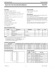 74LV139PW datasheet.datasheet_page 2