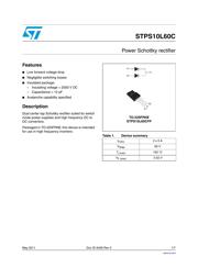 STPS10L60CG datasheet.datasheet_page 1