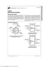 LM709AH datasheet.datasheet_page 1