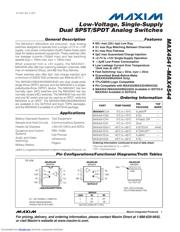 MAX4544 datasheet.datasheet_page 1