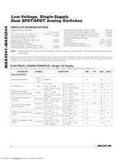 MAX4541 datasheet.datasheet_page 2