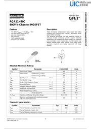 FQA11N90C Datenblatt PDF