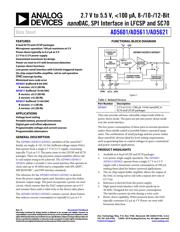 AD8515AKSZ-REEL7 Datenblatt PDF