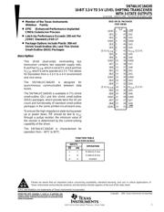 SN74ALVC164245DLR datasheet.datasheet_page 1