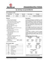 25AA020A-I/SN datasheet.datasheet_page 1