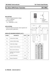 2SC3852 datasheet.datasheet_page 1