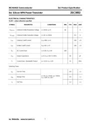 2SC3852 datasheet.datasheet_page 2