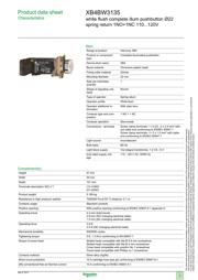 XB4BW3135 datasheet.datasheet_page 1