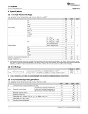 TPS54262-EP datasheet.datasheet_page 4