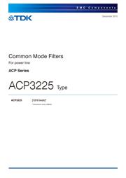 ACP3225-501-2P-TL000 数据规格书 1