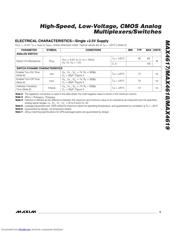 MAX4618 datasheet.datasheet_page 5