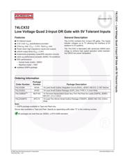 74LCX32BQX datasheet.datasheet_page 1