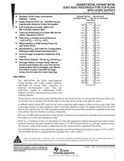 SN74ABT16374ADL 数据规格书 1
