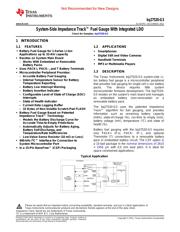 BQ27520YZFR-G3 datasheet.datasheet_page 1