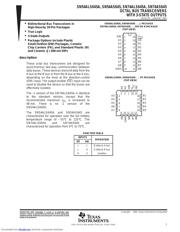 SN74ALS645A-1DWRG4 datasheet.datasheet_page 1