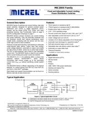 MIC2009 datasheet.datasheet_page 1