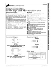 DS90LV012 datasheet.datasheet_page 1